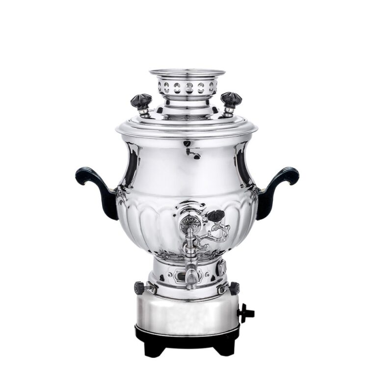 سماور گازسوز مدل 2008 طرح دار کد 6 _ ۴.۵ لیتری