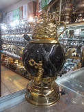 سماور گازی ۵ لیتری شیوا (هادی زاده) سه کاره مدل توپی