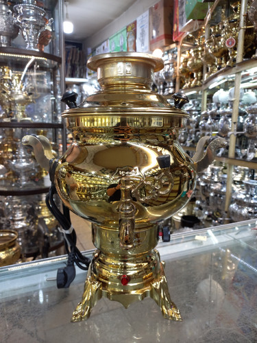 سماور برقی شیوا (هادی زاده ) _۶ لیتری تمام pvd