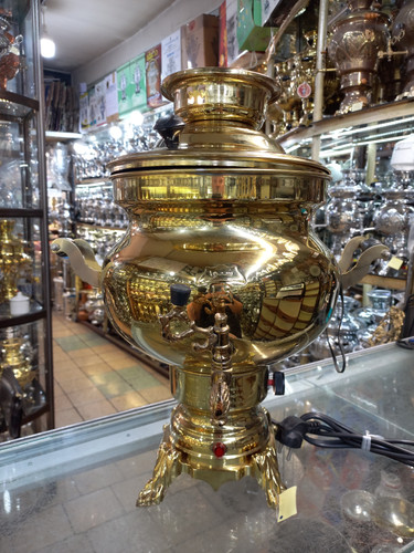 سماور برقی شیوا (هادی زاده) _ ۸ لیتری تمام pvd