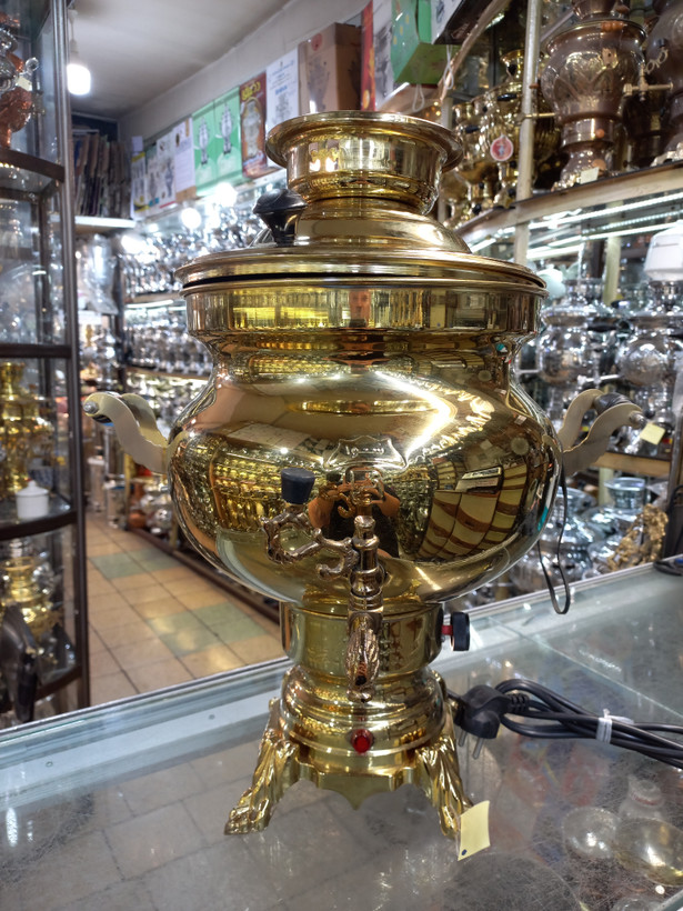 سماور برقی شیوا (هادی زاده) _ ۸ لیتری تمام pvd