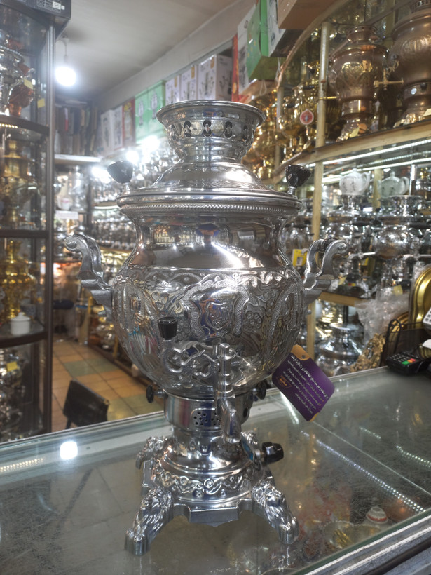 سماور گازی آراه قلم _ ۶ لیتری