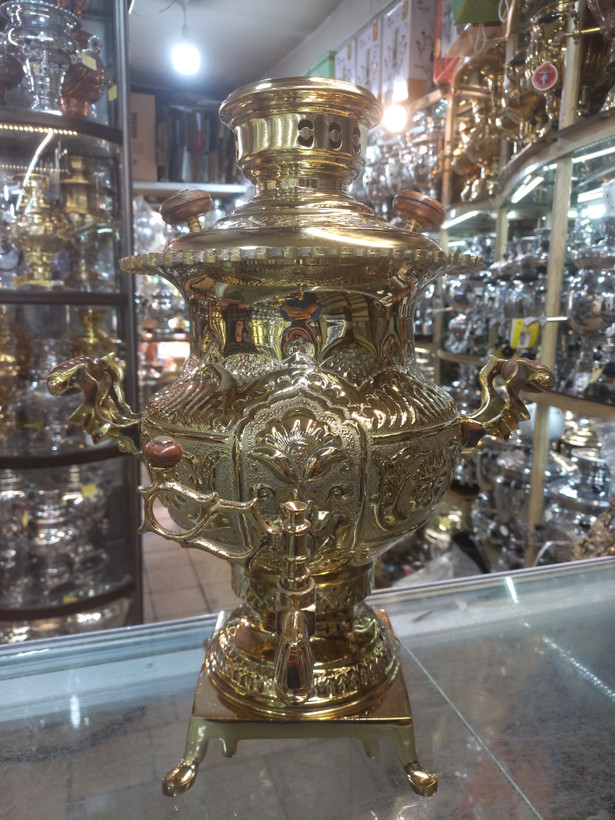 سماور گازی ممتاز _ ۶ لیتری